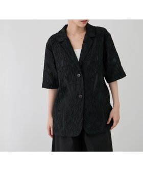 【ジャイロ/JAYRO】の5分袖テーラージャケット 人気、トレンドファッション・服の通販 founy(ファニー) ファッション Fashion レディースファッション Fashion for Women アウター Coat / Outerwear Collection レディースジャケット・軽アウター Jackets アクセサリー Fashion Accessories 春 Spring キャミワンピース Cami Dress, Slip Dress シアー Sheer, See-Through シンプル Simple, Minimal ジャケット Jacket, Outerwear デニム Denim, Jeans Material ポケット Pocket, Pocket Detail モノトーン Monotone, Black and White ワイド Wide, Wide Fit S/S・春夏 SS, Spring/Summer, Warm Season おすすめ Recommended / Our Picks 夏 Summer |ID:prp329100004633397