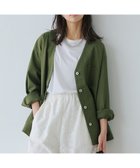 【スタディオ クリップ/studio CLIP】のVネックデニムカバーオール《CLIP denim》 人気、トレンドファッション・服の通販 founy(ファニー) ファッション Fashion レディースファッション Fashion for Women トップス・カットソー Cut & Sew Tops Vネックトップス V-Neck Tops / V-Cut Neckline Shirts おすすめ Recommended / Our Picks カーディガン Cardigan, Knitwear ジーンズ Jeans, Denim Pants セットアップ Set-Up, Coordinated Outfit デニム Denim, Jeans Material ハイネック High Neck, Mock Neck フリル Frill, Ruffle thumbnail カーキ78|ID: prp329100004633410 ipo3291000000033352061