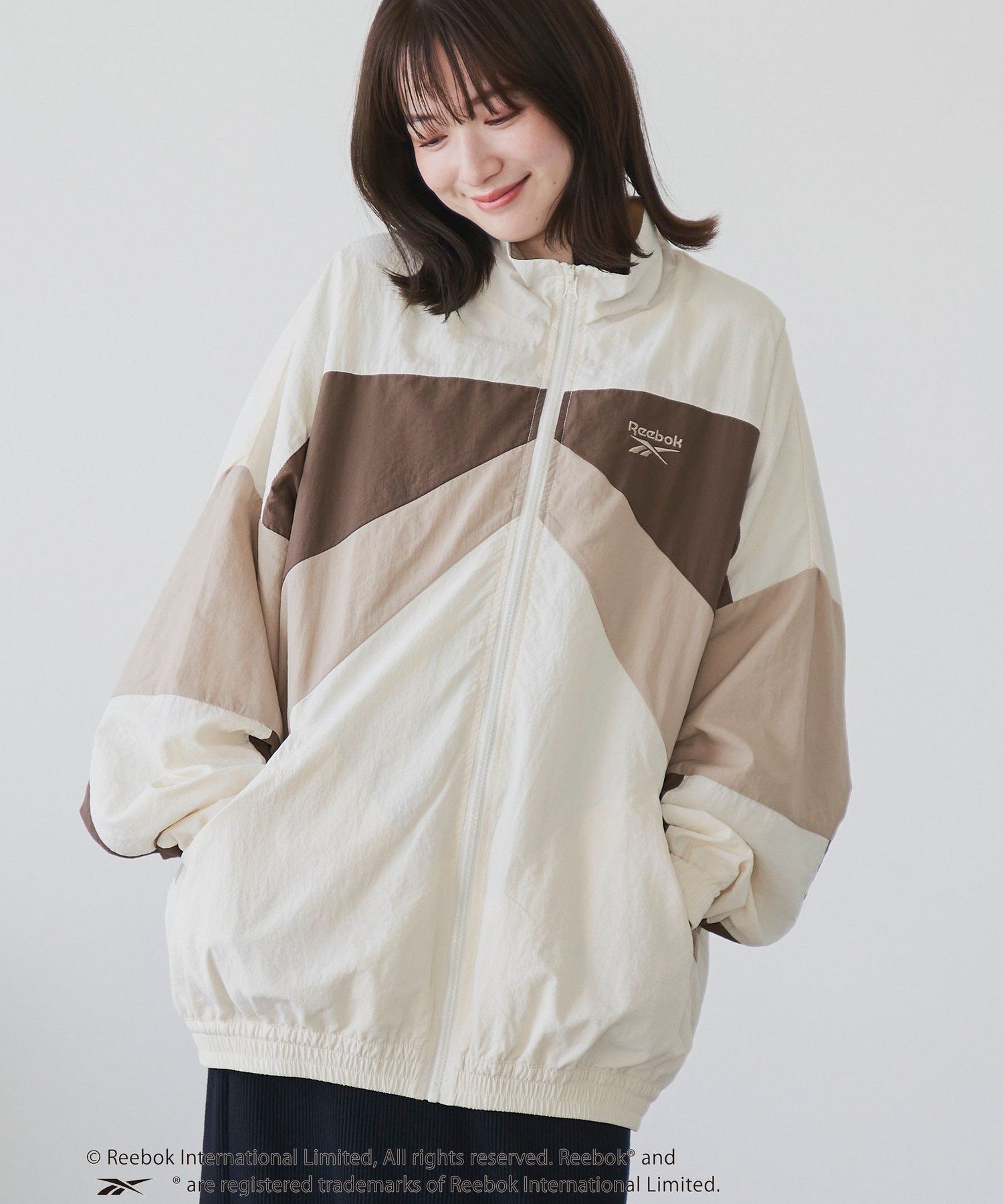 【コーエン/COEN】のReebok(リーボック)別注ナイロントラックジャケット インテリア・キッズ・メンズ・レディースファッション・服の通販 founy(ファニー) ファッション Fashion レディースファッション Fashion for Women アウター Coat / Outerwear Collection レディースジャケット・軽アウター Jackets ジャケット Jacket, Outerwear スポーツ Sports, Activewear スポーティ Sporty, Casual Athletic セットアップ Set-Up, Coordinated Outfit ポケット Pocket, Pocket Detail 別注 Limited Edition, Custom Order ミックス Mix, Mixed Style おすすめ Recommended / Our Picks エレガント 上品 Elegant OFF WHITE|ID: prp329100004633439 ipo3291000000034498424