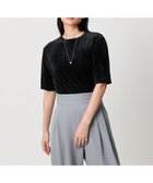 【ユナイテッドアローズ/UNITED ARROWS】のMARW UNITED ARROWS シアー ベロア カットソー 人気、トレンドファッション・服の通販 founy(ファニー) ファッション Fashion レディースファッション Fashion for Women トップス・カットソー Cut & Sew Tops カットソー・ベーシックTシャツ Cut-and-Sewn Tops / Stretch Tees & Basics ベロアトップス Velour Tops / Velvet-Look Items カットソー Cut and Sewn Top シアー Sheer, See-Through タイトスカート Pencil Skirt, Tight Skirt 人気 Popular, Best Seller ベロア Velour, Soft Velvet ワイド Wide, Wide Fit ビジネス 仕事 通勤 Business / Work / Commuting thumbnail BLACK|ID: prp329100004633471 ipo3291000000033352971