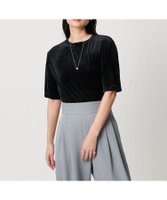 【ユナイテッドアローズ/UNITED ARROWS】のMARW UNITED ARROWS シアー ベロア カットソー 人気、トレンドファッション・服の通販 founy(ファニー) ファッション Fashion レディースファッション Fashion for Women トップス・カットソー Cut & Sew Tops カットソー・ベーシックTシャツ Cut-and-Sewn Tops / Stretch Tees & Basics ベロアトップス Velour Tops / Velvet-Look Items カットソー Cut and Sewn Top シアー Sheer, See-Through タイトスカート Pencil Skirt, Tight Skirt 人気 Popular, Best Seller ベロア Velour, Soft Velvet ワイド Wide, Wide Fit ビジネス 仕事 通勤 Business / Work / Commuting |ID:prp329100004633471
