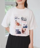 【ビームス ハート/BEAMS HEART】のネコ フォト コラージュ Tシャツ 人気、トレンドファッション・服の通販 founy(ファニー) ファッション Fashion レディースファッション Fashion for Women トップス・カットソー Cut & Sew Tops シャツ・ブラウス・オフィスカジュアル Elegant Blouses & Button-Ups ロングTシャツ・Tシャツ Longline T-Shirts & Tees キャップ Cap, Baseball Cap ショート Short, Short Length スニーカー Sneakers, Trainers デニム Denim, Jeans Material ネコ Cat, Feline Motif 猫 Cat, Kitty プリント Print, Printed Pattern ベーシック Basic, Essential リラックス Relax, Relaxed Fit thumbnail OFF SQUARE|ID: prp329100004633505 ipo3291000000033716089