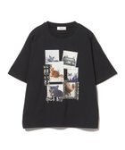 【ビームス ハート/BEAMS HEART】のネコ フォト コラージュ Tシャツ 人気、トレンドファッション・服の通販 founy(ファニー) ファッション Fashion レディースファッション Fashion for Women トップス・カットソー Cut & Sew Tops シャツ・ブラウス・オフィスカジュアル Elegant Blouses & Button-Ups ロングTシャツ・Tシャツ Longline T-Shirts & Tees キャップ Cap, Baseball Cap ショート Short, Short Length スニーカー Sneakers, Trainers デニム Denim, Jeans Material ネコ Cat, Feline Motif 猫 Cat, Kitty プリント Print, Printed Pattern ベーシック Basic, Essential リラックス Relax, Relaxed Fit thumbnail BLACK SQUARE|ID: prp329100004633505 ipo3291000000033716091
