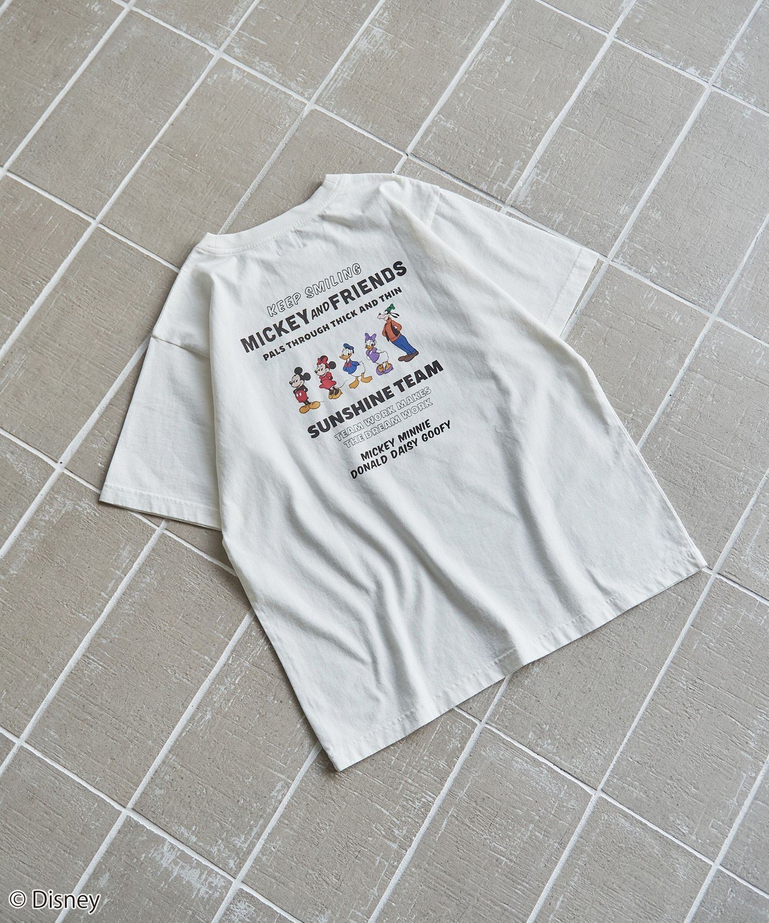 【コーエン/COEN】の【MICKEY(ミッキー) / 別注】アソートカラフルロゴプリントユニTシャツ インテリア・キッズ・メンズ・レディースファッション・服の通販 founy(ファニー) 　ファッション　Fashion　レディースファッション　Fashion for Women　トップス・カットソー　Cut & Sew Tops　シャツ・ブラウス・オフィスカジュアル　Elegant Blouses & Button-Ups　ロングTシャツ・Tシャツ　Longline T-Shirts & Tees　カラフル　Colorful Design　コンパクト　Compact, Small Size　シンプル　Simple, Minimal　パターン　Pattern, Design Print　フレア　Flare, Flared　プリント　Print, Printed Pattern　ベーシック　Basic, Essential　別注　Limited Edition, Custom Order　その他4|ID: prp329100004633526 ipo3291000000033500565