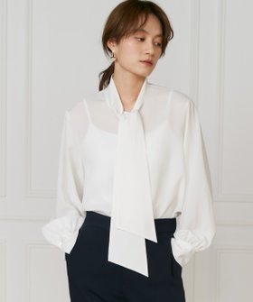 【イネド/INED】のボウタイブラウス 人気、トレンドファッション・服の通販 founy(ファニー) ファッション Fashion レディースファッション Fashion for Women トップス・カットソー Cut & Sew Tops シャツ・ブラウス・オフィスカジュアル Elegant Blouses & Button-Ups 2025年 2025 2025春夏・S/S Spring/Summer 2025 SS25 ジョーゼット Georgette, Semi-Sheer Fabric セレモニー Ceremony トレンド Trend, Trending Now エレガント 上品 Elegant 入学式 Entrance Ceremony 卒業式 Graduation Ceremony 春 Spring |ID:prp329100004633527