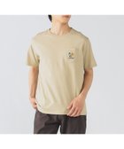 【ビームス ハート/BEAMS HEART】のキャンプ ベアー ポケットTシャツ 人気、トレンドファッション・服の通販 founy(ファニー) ファッション Fashion レディースファッション Fashion for Women トップス・カットソー Cut & Sew Tops シャツ・ブラウス・オフィスカジュアル Elegant Blouses & Button-Ups ロングTシャツ・Tシャツ Longline T-Shirts & Tees インナー Innerwear フィット Fit, Slim Fit ベーシック Basic, Essential ポケット Pocket, Pocket Detail レギュラー Regular, Standard Fit ワイド Wide, Wide Fit thumbnail BEIGE|ID: prp329100004633533 ipo3291000000033469719
