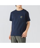 【ビームス ハート/BEAMS HEART】のキャンプ ベアー ポケットTシャツ 人気、トレンドファッション・服の通販 founy(ファニー) ファッション Fashion レディースファッション Fashion for Women トップス・カットソー Cut & Sew Tops シャツ・ブラウス・オフィスカジュアル Elegant Blouses & Button-Ups ロングTシャツ・Tシャツ Longline T-Shirts & Tees インナー Innerwear フィット Fit, Slim Fit ベーシック Basic, Essential ポケット Pocket, Pocket Detail レギュラー Regular, Standard Fit ワイド Wide, Wide Fit thumbnail NAVY|ID: prp329100004633533 ipo3291000000033469721