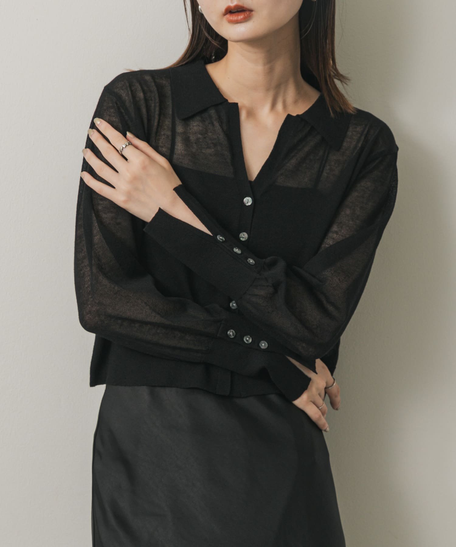 【センスオブプレイス/SENSE OF PLACE by URBAN RESEARCH】のシアースキッパーカーディガン 人気、トレンドファッション・服の通販 founy(ファニー) 　ファッション　Fashion　レディースファッション　Fashion for Women　トップス・カットソー　Cut & Sew Tops　カーディガン・羽織り　Layered Style Cardigans　レディースパーカー・カジュアルフーディー　Casual Hoodies & Sweatshirts　デコルテ　Décolleté, Neckline　今季　This Season, Current Season　夏　Summer　 other-1|ID: prp329100004633543 ipo3291000000033557289