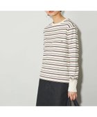 【シテン/CITEN】のCITEN エッセンシャルマルチボーダーロンT 人気、トレンドファッション・服の通販 founy(ファニー) ファッション Fashion レディースファッション Fashion for Women トップス・カットソー Cut & Sew Tops ロングTシャツ・Tシャツ Longline T-Shirts & Tees インナー Innerwear カットソー Cut and Sewn Top コンパクト Compact, Small Size デニム Denim, Jeans Material フィット Fit, Slim Fit ボーダー Border, Stripe ロング Long, Long-Length ワイド Wide, Wide Fit A/W・秋冬 Autumn/Winter thumbnail OFF WHITE|ID: prp329100004633544 ipo3291000000033562212