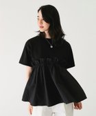 【ジャイロ/JAYRO】の別布ペプラムプルオーバー 人気、トレンドファッション・服の通販 founy(ファニー) ファッション Fashion レディースファッション Fashion for Women トップス・カットソー Cut & Sew Tops カジュアルプルオーバー・ニットトップス Pullovers & Knit Tops / Casual Pullovers アクセサリー Fashion Accessories 春 Spring カットソー Cut and Sewn Top ギャザー Gathered, Ruffled デニム Denim, Jeans Material ドッキング Docking, Mixed Material バランス Balance, Style Balance ペプラム Peplum, Flared Hem ボトム Bottoms, Lower Wear ポケット Pocket, Pocket Detail ワイド Wide, Wide Fit S/S・春夏 SS, Spring/Summer, Warm Season おすすめ Recommended / Our Picks 夏 Summer thumbnail ブラック(01)|ID: prp329100004633736 ipo3291000000033520878