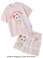 【ジェラート ピケ/gelato pique】の【ドラえもん】【レディース】ジャガードプルオーバー ショートパンツセット PNK[066]|ID: prp329100004633749 ipo3291000000033359239