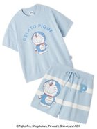 【ジェラート ピケ/gelato pique】の【ドラえもん】【レディース】ジャガードプルオーバー ショートパンツセット BLU[086]|ID: prp329100004633749 ipo3291000000033359240