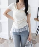 【クリア/clear】のドレープカットソー レーストップスアンサンブル 人気、トレンドファッション・服の通販 founy(ファニー) ファッション Fashion レディースファッション Fashion for Women トップス・カットソー Cut & Sew Tops アンサンブルニット Knit Ensembles & Twin Sets カットソー・ベーシックTシャツ Cut-and-Sewn Tops / Stretch Tees & Basics カットソー Cut and Sewn Top スラックス Slacks, Dress Pants デニム Denim, Jeans Material ドレープ Drape, Draping Fabric レース Lace, Lace Fabric thumbnail IV|ID: prp329100004633912 ipo3291000000033723994