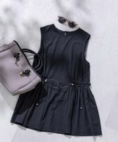 【ナノ ユニバース/nano universe】のAtPARK DAILYWEAR/サイドドロストトップス(セットアップ可) 人気、トレンドファッション・服の通販 founy(ファニー) ファッション Fashion レディースファッション Fashion for Women トップス・カットソー Cut & Sew Tops セットアップ Matching Sets レディーストップス・ブラウス Tops & Blouses / Assorted Women's Tops キャップ Cap, Baseball Cap ギャザー Gathered, Ruffled シルケット Silket, Silky Cotton セットアップ Set-Up, Coordinated Outfit ダウン Down, Puffer リュック Backpack, Rucksack ビジネス 仕事 通勤 Business / Work / Commuting |ID:prp329100004633923