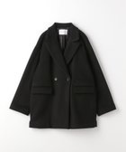 【ユナイテッドアローズ/UNITED ARROWS】のニットビーバー ダブルコート A DAY IN THE LIFE 人気、トレンドファッション・服の通販 founy(ファニー) ファッション Fashion レディースファッション Fashion for Women アウター Coat / Outerwear Collection コート・ロングコート・ピーコート Long Coats, Peacoats & More おすすめ Recommended / Our Picks ジャケット Jacket, Outerwear ダブル Double, Double-Breasted チェック Check, Plaid, Tartan バランス Balance, Style Balance マフラー Scarf, Muffler ミドル Middle Length, Mid Height メルトン Melton, Heavy Wool ロング Long, Long-Length ワイド Wide, Wide Fit 無地 Plain, Solid Color 秋 Autumn thumbnail BLACK|ID: prp329100004634010 ipo3291000000033362104