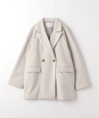 【ユナイテッドアローズ/UNITED ARROWS】のニットビーバー ダブルコート A DAY IN THE LIFE 人気、トレンドファッション・服の通販 founy(ファニー) ファッション Fashion レディースファッション Fashion for Women アウター Coat / Outerwear Collection コート・ロングコート・ピーコート Long Coats, Peacoats & More おすすめ Recommended / Our Picks ジャケット Jacket, Outerwear ダブル Double, Double-Breasted チェック Check, Plaid, Tartan バランス Balance, Style Balance マフラー Scarf, Muffler ミドル Middle Length, Mid Height メルトン Melton, Heavy Wool ロング Long, Long-Length ワイド Wide, Wide Fit 無地 Plain, Solid Color 秋 Autumn thumbnail LT.GRAY|ID: prp329100004634010 ipo3291000000033362105