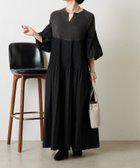 【ジェナ エスパス メルヴェイユ/Jena espace merveilleux】のニットドッキングプリーツワンピース 人気、トレンドファッション・服の通販 founy(ファニー) ファッション Fashion レディースファッション Fashion for Women ワンピース Dresses スマート Smart, Elegant スリーブ Sleeve, Long Sleeve / Short Sleeve バルーン Balloon, Balloon Silhouette プリーツ Pleats, Pleated 再入荷 Restock / Back in Stock おすすめ Recommended / Our Picks thumbnail ブラック|ID: prp329100004634147 ipo3291000000033363810
