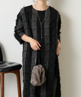 【その他のブランド/Other】のジャガードフリンジワンピース 人気、トレンドファッション・服の通販 founy(ファニー) ファッション Fashion レディースファッション Fashion for Women ワンピース Dresses ストライプ Stripe, Striped Pattern スマート Smart, Elegant 再入荷 Restock / Back in Stock おすすめ Recommended / Our Picks エレガント 上品 Elegant |ID:prp329100004634149