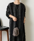 【その他のブランド/Other】のジャガードフリンジワンピース 人気、トレンドファッション・服の通販 founy(ファニー) ファッション Fashion レディースファッション Fashion for Women ワンピース Dresses ストライプ Stripe, Striped Pattern スマート Smart, Elegant 再入荷 Restock / Back in Stock おすすめ Recommended / Our Picks エレガント 上品 Elegant thumbnail ブラック|ID: prp329100004634149 ipo3291000000033363829