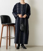 【その他のブランド/Other】のジャガードフリンジワンピース 人気、トレンドファッション・服の通販 founy(ファニー) ファッション Fashion レディースファッション Fashion for Women ワンピース Dresses ストライプ Stripe, Striped Pattern スマート Smart, Elegant 再入荷 Restock / Back in Stock おすすめ Recommended / Our Picks エレガント 上品 Elegant thumbnail ネイビー|ID: prp329100004634149 ipo3291000000033363830