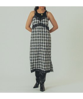 【ローズバッド/ROSE BUD】のmag.byc/FLOWER PRINT CHECK CAMI DRESS 人気、トレンドファッション・服の通販 founy(ファニー) ファッション Fashion レディースファッション Fashion for Women ワンピース Dresses フォーマル・パーティードレス・結婚式用ドレス Elegant & Casual Dresses インナー Innerwear ヴィンテージ Vintage Style キャミワンピース Cami Dress, Slip Dress ジャケット Jacket, Outerwear ストレート Straight, Straight Cut チェック Check, Plaid, Tartan フェミニン Feminine, Girly プリント Print, Printed Pattern ボトム Bottoms, Lower Wear レース Lace, Lace Fabric ロング Long, Long-Length A/W・秋冬 Autumn/Winter |ID:prp329100004634154