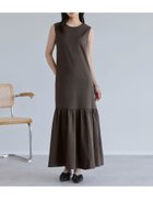 【リエディ/Re:EDIT】のギャザー切り替えノースリーブワンピース 人気、トレンドファッション・服の通販 founy(ファニー) ファッション Fashion レディースファッション Fashion for Women ワンピース Dresses ギャザー Gathered, Ruffled サンダル Sandals, Summer Shoes ドット Polka Dot, Dot Pattern ノースリーブ Sleeveless, No-Sleeve フェミニン Feminine, Girly ポケット Pocket, Pocket Detail 半袖 Short Sleeve, Half Sleeve 無地 Plain, Solid Color リゾート Resort, Vacation Style リボン Ribbon, Bow リラックス Relax, Relaxed Fit おすすめ Recommended / Our Picks 夏 Summer エレガント 上品 Elegant thumbnail ブラウン|ID: prp329100004634168 ipo3291000000033364013