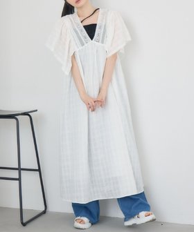 【レトロガール/RETRO GIRL】のレースフレアOP 人気、トレンドファッション・服の通販 founy(ファニー) ファッション Fashion レディースファッション Fashion for Women ワンピース Dresses インナー Innerwear スリーブ Sleeve, Long Sleeve / Short Sleeve トレンド Trend, Trending Now フリル Frill, Ruffle フレア Flare, Flared ベーシック Basic, Essential レース Lace, Lace Fabric 夏 Summer |ID:prp329100004634169