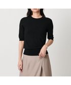 【ユナイテッドアローズ/UNITED ARROWS】のMARW UNITED ARROWS コンパクト ショートスリーブ ニット BLACK|ID:prp329100004634177
