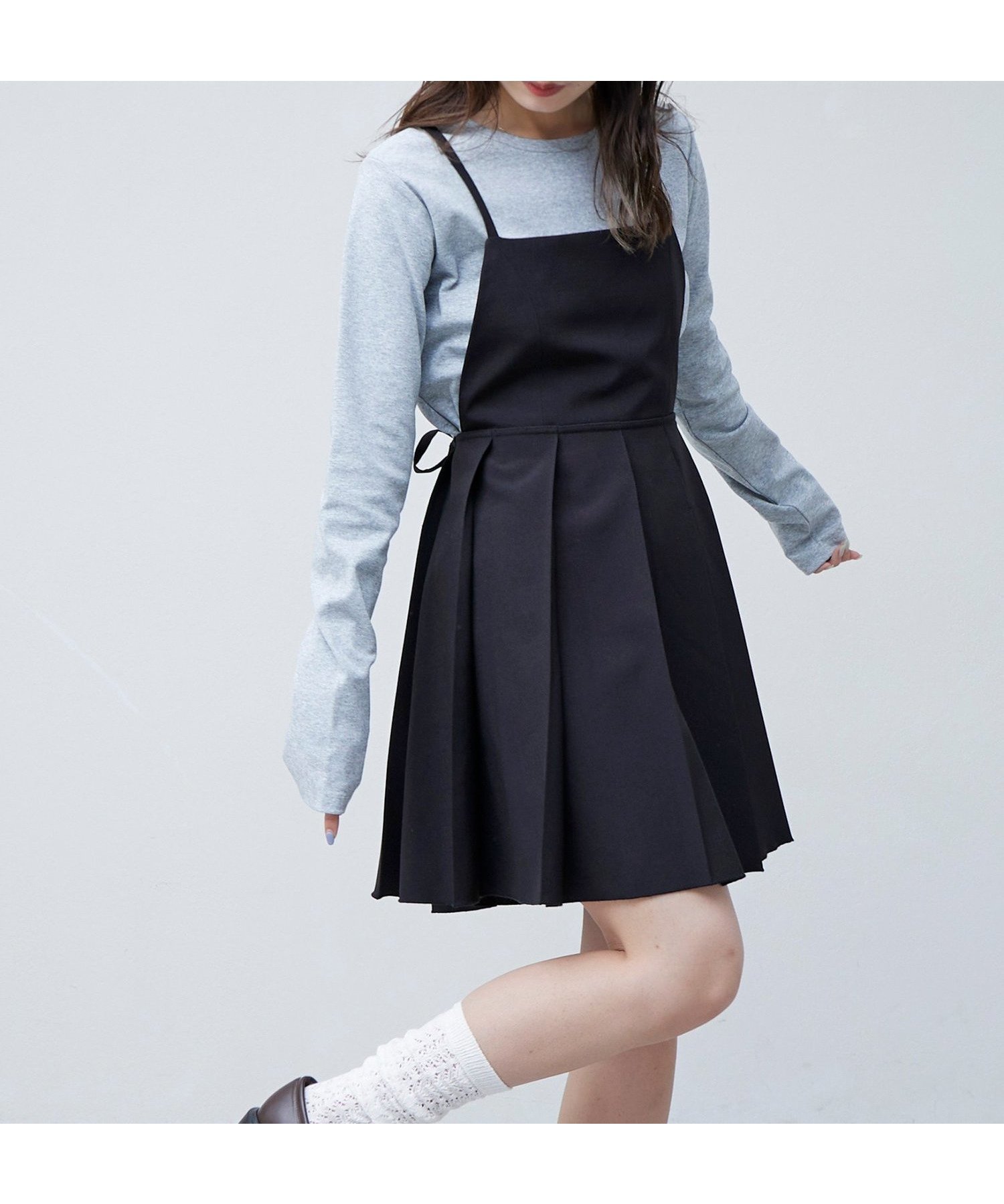 【ディスコート/Discoat】の【umm.】プリーツ切替ミニキャミワンピース 人気、トレンドファッション・服の通販 founy(ファニー) 　ファッション　Fashion　レディースファッション　Fashion for Women　ワンピース　Dresses　キャミソールワンピース　Camisole Dresses　プリーツ　Pleats, Pleated　切替　Switching, Contrast Panel　 other-1|ID: prp329100004634207 ipo3291000000033611114