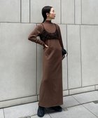 【セレクトモカ/SELECT MOCA】の【サイズ展開あり】フィンガースリーブプチハイリブワンピース 人気、トレンドファッション・服の通販 founy(ファニー) ファッション Fashion レディースファッション Fashion for Women ワンピース Dresses 洗える Machine Washable 切替 Switching, Contrast Panel シンプル Simple, Minimal スニーカー Sneakers, Trainers センター Center, Center Line ダウン Down, Puffer バランス Balance, Style Balance おすすめ Recommended / Our Picks thumbnail ブラウン-04|ID: prp329100004634237 ipo3291000000033444374