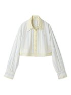 【スナイデル/SNIDEL】のSustainableレイヤードクロップドシャツ 人気、トレンドファッション・服の通販 founy(ファニー) ファッション Fashion レディースファッション Fashion for Women トップス・カットソー Cut & Sew Tops シャツ・ブラウス・オフィスカジュアル Elegant Blouses & Button-Ups イエロー Yellow 春 Spring クロップド Cropped, Short Length 今季 This Season, Current Season ストライプ Stripe, Striped Pattern チュニック Tunic, Long Top トレンド Trend, Trending Now パープル Purple, Violet フェミニン Feminine, Girly 無地 Plain, Solid Color エレガント 上品 Elegant thumbnail YEL[032]|ID: prp329100004634239 ipo3291000000033461477
