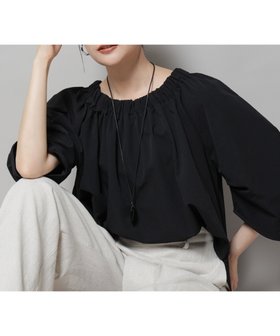 【ナノ ユニバース/nano universe】のボリュームギャザータックスリーブブラウス 人気、トレンドファッション・服の通販 founy(ファニー) ファッション Fashion レディースファッション Fashion for Women トップス・カットソー Cut & Sew Tops シャツ・ブラウス・オフィスカジュアル Elegant Blouses & Button-Ups 秋 Autumn ギャザー Gathered, Ruffled クラシカル Classical, Vintage-Inspired サッカー Seersucker, Summer Fabric スリーブ Sleeve, Long Sleeve / Short Sleeve デニム Denim, Jeans Material フェミニン Feminine, Girly 2025年 2025 2025-2026秋冬・A/W Autumn/Winter 2025–26 AW25–26 |ID:prp329100004634321