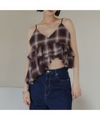 【ローリーズファーム/LOWRYS FARM】のオンブレチェックビスチェ 人気、トレンドファッション・服の通販 founy(ファニー) ファッション Fashion レディースファッション Fashion for Women トップス・カットソー Cut & Sew Tops ビスチェ Bustiers & Corset Tops / Layered Bustier Style おすすめ Recommended / Our Picks アシンメトリー Asymmetrical Style グラデーション Gradient, Ombre サマー Summer, Summer Style シンプル Simple, Minimal チェック Check, Plaid, Tartan トレンド Trend, Trending Now ビスチェ Bustier, Corset Top フリル Frill, Ruffle ヘムライン Hemline, Bottom Cut 夏 Summer 秋 Autumn thumbnail レッド|ID: prp329100004634472 ipo3291000000033558691