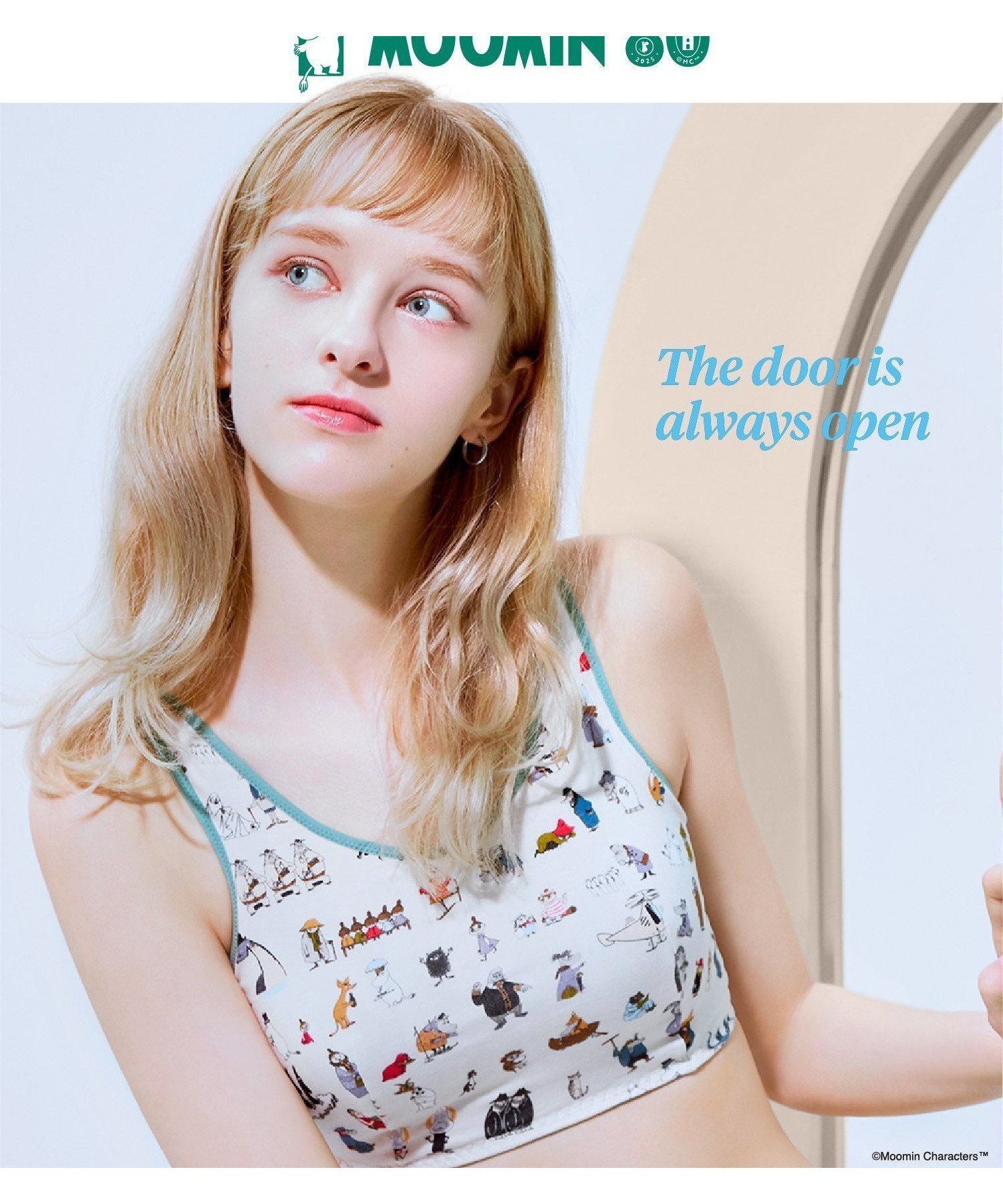 【ウンナナクール/une nana cool】の【ムーミン】 MOOMIN * une nana cool ナイトアップブラ 人気、トレンドファッション・服の通販 founy(ファニー) 　ファッション　Fashion　レディースファッション　Fashion for Women　コラボ　Collaboration, Collab　ボーダー　Border, Stripe　お家時間・ステイホーム　Stay Home / At Home　 other-1|ID: prp329100004634540 ipo3291000000033537022