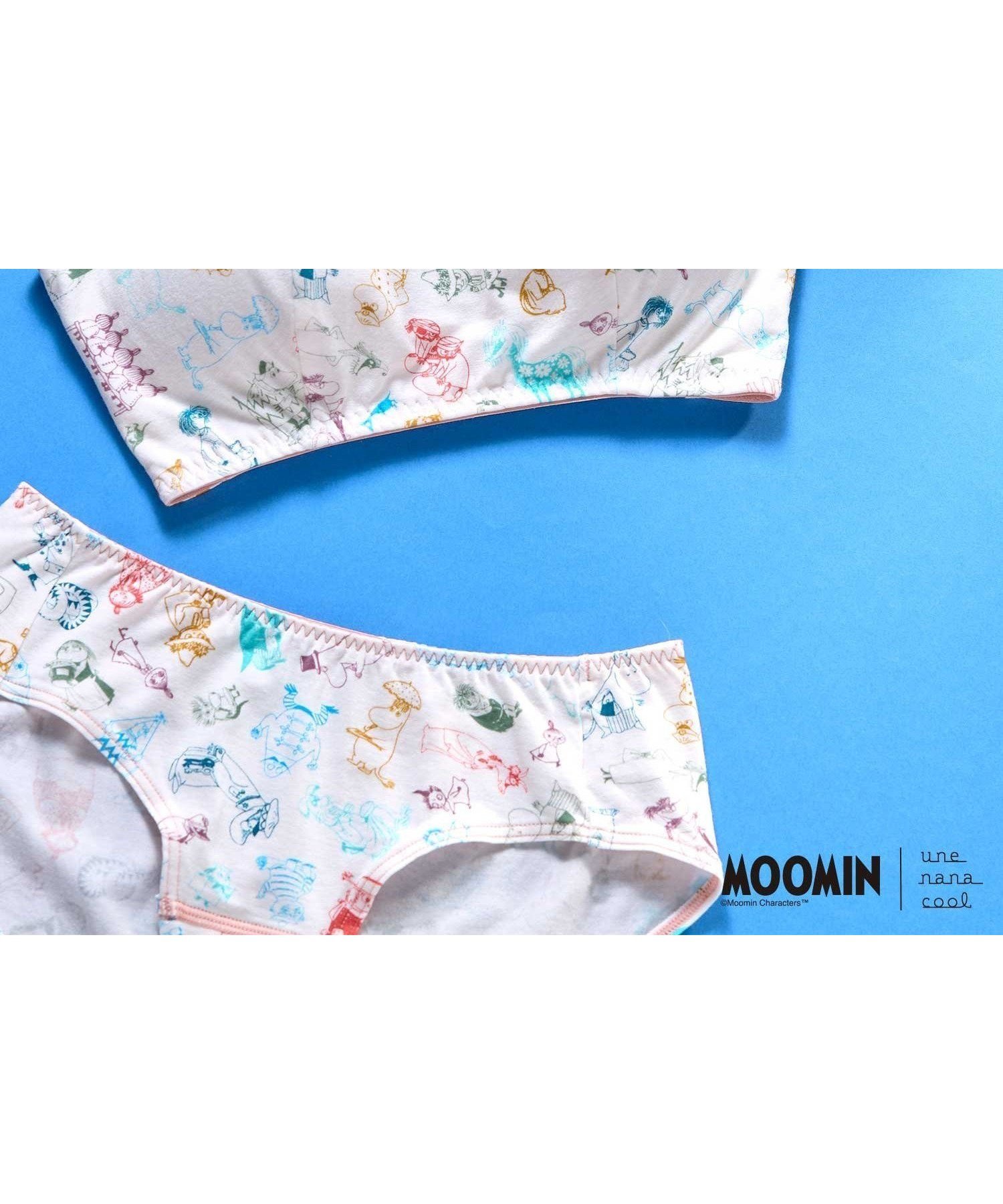 【ウンナナクール/une nana cool】の【ムーミン】 MOOMIN * une nana cool ナイトアップブラ インテリア・キッズ・メンズ・レディースファッション・服の通販 founy(ファニー) 　ファッション　Fashion　レディースファッション　Fashion for Women　コラボ　Collaboration, Collab　ボーダー　Border, Stripe　お家時間・ステイホーム　Stay Home / At Home　キナリ|ID: prp329100004634540 ipo3291000000033537024
