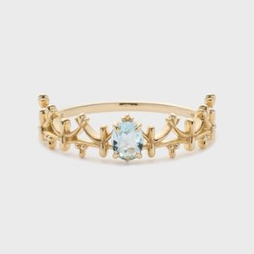 【ノジェス/NOJESS】の【Pocket Ring】K5アクアマリンリング 人気、トレンドファッション・服の通販 founy(ファニー) ファッション Fashion レディースファッション Fashion for Women クラウン Crown, Royal Motif ストーン Stone, Gem-Like ポケット Pocket, Pocket Detail モチーフ Motif, Design Theme 透かし Cut-Out, Lacework |ID:prp329100004634564