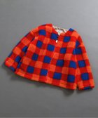 【エフオー オンラインストア/F.O.Online Store / KIDS】のジャガードボアジャケット オレンジ|ID: prp329100004634605 ipo3291000000034123627