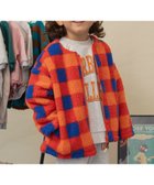 【エフオー オンラインストア/F.O.Online Store / KIDS】のジャガードボアジャケット オレンジ|ID: prp329100004634605 ipo3291000000034774460