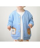 【ナルミヤ オンライン/NARUMIYA ONELINE / KIDS】の【パンどろぼう】カットカーディガン 人気、トレンドファッション・服の通販 founy(ファニー) ファッション Fashion キッズファッション Fashion for Kids カーディガン Cardigan, Knitwear フィット Fit, Slim Fit ポケット Pocket, Pocket Detail thumbnail サックス|ID: prp329100004634628 ipo3291000000033481660