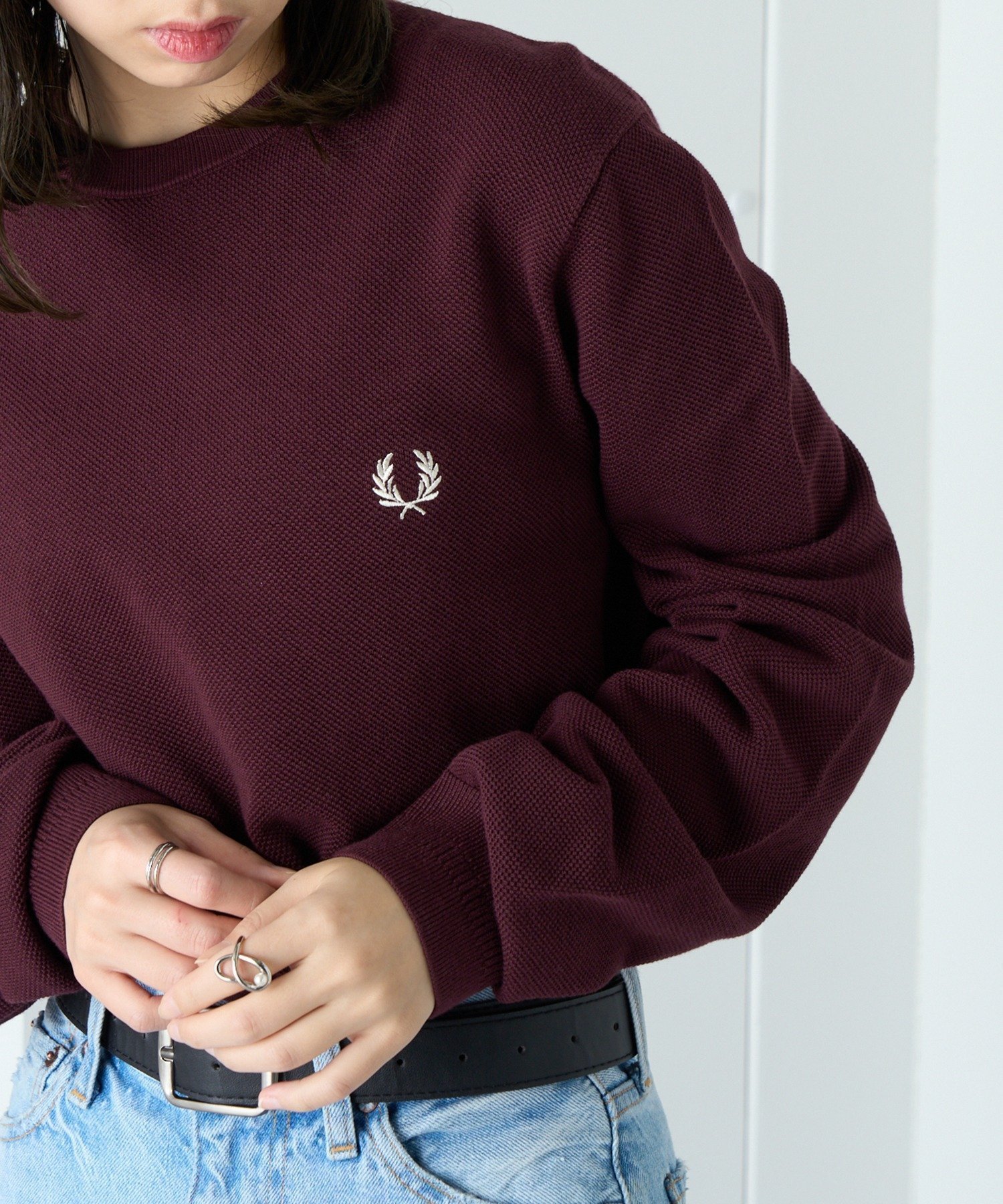 【カセットチャート/Cassette Chart】のFRED PERRY/PIQUE STITCH JUMPER K1309 人気、トレンドファッション・服の通販 founy(ファニー) 　ファッション　Fashion　レディースファッション　Fashion for Women　シンプル　Simple, Minimal　人気　Popular, Best Seller　バランス　Balance, Style Balance　フィット　Fit, Slim Fit　ポロシャツ　Polo Shirt, Collared Tee　モッズコート　Mods Coat, Military Parka　再入荷　Restock / Back in Stock　 other-1|ID: prp329100004634847 ipo3291000000033947824