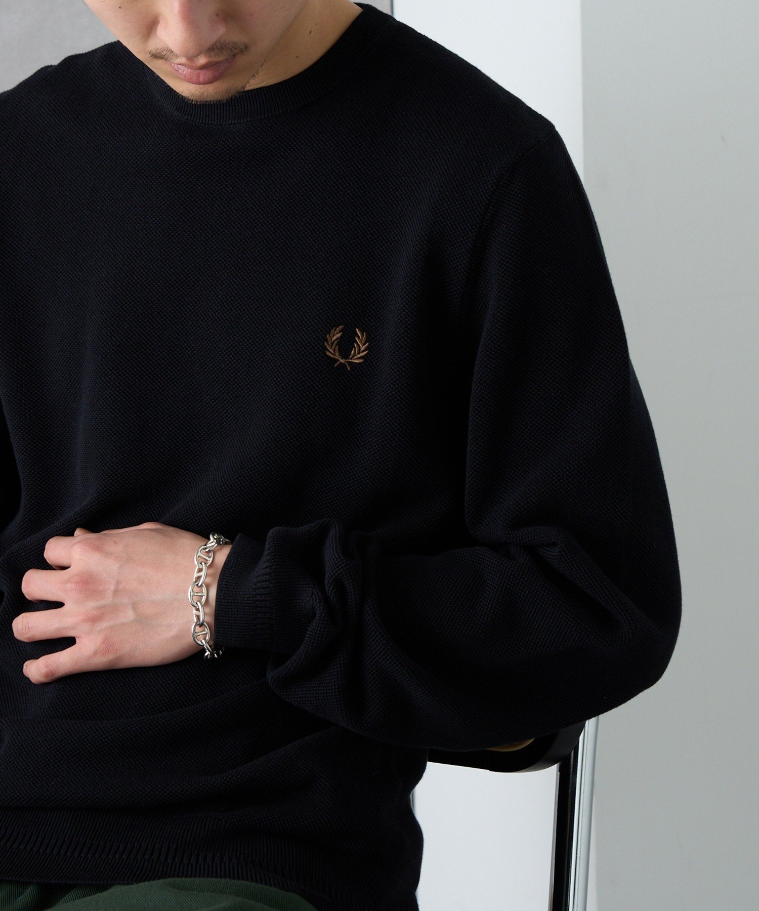 【カセットチャート/Cassette Chart】のFRED PERRY/PIQUE STITCH JUMPER K1309 インテリア・キッズ・メンズ・レディースファッション・服の通販 founy(ファニー) 　ファッション　Fashion　レディースファッション　Fashion for Women　シンプル　Simple, Minimal　人気　Popular, Best Seller　バランス　Balance, Style Balance　フィット　Fit, Slim Fit　ポロシャツ　Polo Shirt, Collared Tee　モッズコート　Mods Coat, Military Parka　再入荷　Restock / Back in Stock　BLK|ID: prp329100004634847 ipo3291000000033947826