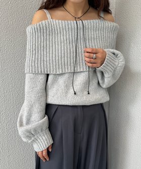 【パルグループ/PAL GROUP】の【mystic】オフショルミニ ニットワンピース 人気、トレンドファッション・服の通販 founy(ファニー) ファッション Fashion レディースファッション Fashion for Women ワンピース Dresses ニットワンピース Knit Dresses ロング Long, Long-Length A/W・秋冬 Autumn/Winter |ID:prp329100004634860