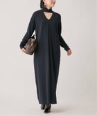 【ヴェルメイユ パー イエナ/VERMEIL par iena】のwool mix Bow ワンピース 人気、トレンドファッション・服の通販 founy(ファニー) ファッション Fashion レディースファッション Fashion for Women ワンピース Dresses アクセサリー Fashion Accessories クラシカル Classical, Vintage-Inspired クラシック Classic, Timeless Style シルバー Silver, Metallic Silver ドレス Dress, One-Piece ドレープ Drape, Draping Fabric フィット Fit, Slim Fit エレガント 上品 Elegant 2025年 2025 2025-2026秋冬・A/W Autumn/Winter 2025–26 AW25–26 thumbnail ネイビー|ID: prp329100004634894 ipo3291000000033373974