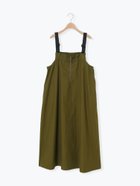 【サマンサモスモス/Samansa Mos2】のコットンナイロンハーフジップジャンパースカート 人気、トレンドファッション・服の通販 founy(ファニー) ファッション Fashion レディースファッション Fashion for Women スカート Skirts フロント Front, Front Design thumbnail カーキ|ID: prp329100004634897 ipo3291000000033374008