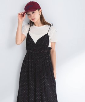 【サニーレーベル/Sonny Label / URBAN RESEARCH】のコットンドビーシャーリングキャミワンピース 人気、トレンドファッション・服の通販 founy(ファニー) ファッション Fashion レディースファッション Fashion for Women ワンピース Dresses キャミソールワンピース Camisole Dresses 2025年 2025 2025春夏・S/S Spring/Summer 2025 SS25 インド Indian Textile インナー Innerwear キャミソール Camisole, Spaghetti Strap Top キャミワンピース Cami Dress, Slip Dress シンプル Simple, Minimal デニム Denim, Jeans Material ロング Long, Long-Length 夏 Summer S/S・春夏 SS, Spring/Summer, Warm Season |ID:prp329100004634907