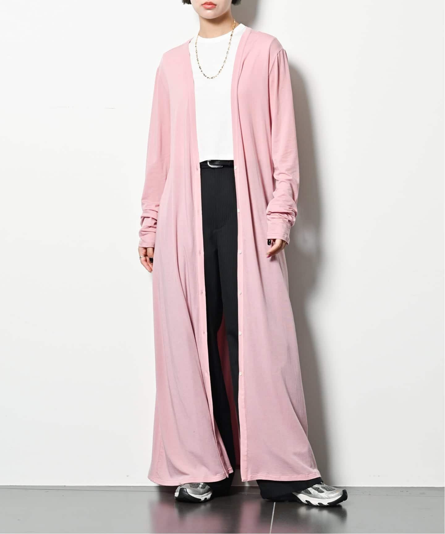 【シティーショップ/CITYSHOP】のSOFT SHEER DRESS CARDIGAN ワンピース インテリア・キッズ・メンズ・レディースファッション・服の通販 founy(ファニー) 　ファッション　Fashion　レディースファッション　Fashion for Women　ワンピース　Dresses　フォーマル・パーティードレス・結婚式用ドレス　Elegant & Casual Dresses　2025年　2025　2025-2026秋冬・A/W　Autumn/Winter 2025–26 AW25–26　カットソー　Cut and Sewn Top　バランス　Balance, Style Balance　ピンク|ID: prp329100004634940 ipo3291000000033374521