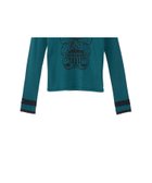 【ヒステリックグラマー/HYSTERIC GLAMOUR】のLEVITATED GIRL チビTシャツ 人気、トレンドファッション・服の通販 founy(ファニー) ファッション Fashion レディースファッション Fashion for Women トップス・カットソー Cut & Sew Tops シャツ・ブラウス・オフィスカジュアル Elegant Blouses & Button-Ups ロングTシャツ・Tシャツ Longline T-Shirts & Tees クラシック Classic, Timeless Style コンパクト Compact, Small Size スーピマ Supima, Premium Cotton フロント Front, Front Design モチーフ Motif, Design Theme レース Lace, Lace Fabric エレガント 上品 Elegant thumbnail グリーン|ID: prp329100004634952 ipo3291000000033571336