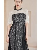 【ビーフラット/bflat】のフラワーレースノットデザインドレス パーティードレス オケージョンドレス 結婚式 人気、トレンドファッション・服の通販 founy(ファニー) ファッション Fashion レディースファッション Fashion for Women ワンピース Dresses フォーマル・パーティードレス・結婚式用ドレス Elegant & Casual Dresses オーガンジー Organza Fabric ギャザー Gathered, Ruffled デコルテ Décolleté, Neckline ドレス Dress, One-Piece フラワー Flower, Floral フレア Flare, Flared レース Lace, Lace Fabric おすすめ Recommended / Our Picks 結婚式 Wedding 披露宴 Wedding Reception 二次会 After Party thumbnail ブラック|ID: prp329100004634965 ipo3291000000033374763