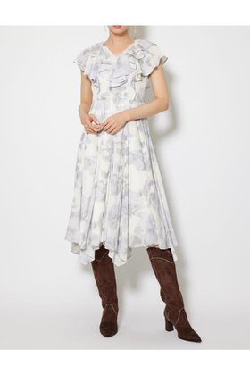 【リエンダ/rienda】のシアーパターンイレヘムワンピ 人気、トレンドファッション・服の通販 founy(ファニー) ファッション Fashion レディースファッション Fashion for Women ワンピース Dresses イレヘム Irregular Hemline オケージョン Occasion Wear シアー Sheer, See-Through トレンド Trend, Trending Now フリル Frill, Ruffle フレア Flare, Flared ミュール Mule, Backless Shoes リボン Ribbon, Bow 再入荷 Restock / Back in Stock |ID:prp329100004634967