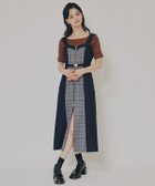 【レディアゼル/REDYAZEL】のフロントジップバイカラーチェックワンピース 人気、トレンドファッション・服の通販 founy(ファニー) ファッション Fashion レディースファッション Fashion for Women ワンピース Dresses インナー Innerwear ショート Short, Short Length ジャケット Jacket, Outerwear タートル Turtleneck, Turtle Collar チェック Check, Plaid, Tartan フロント Front, Front Design リブニット Rib Knit, Ribbed Knit 人気 Popular, Best Seller 秋 Autumn thumbnail ネイビー|ID: prp329100004634969 ipo3291000000033374824
